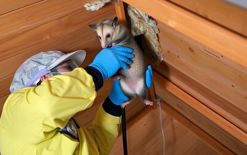 Roof & Ceiling Possum Removal in Queens Cliff